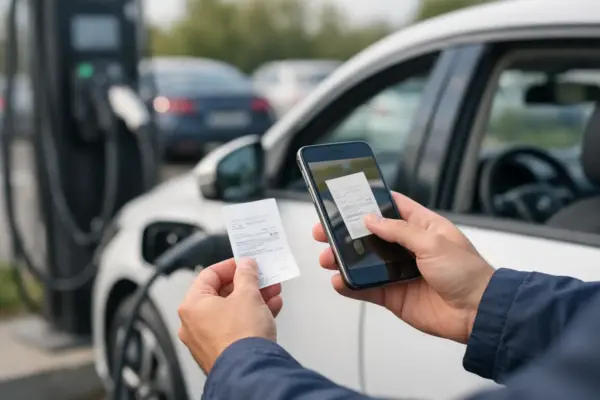 How to Scan EV Charging Receipts Properly